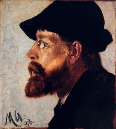 Nils Hansteen by Michael Peter Ancher
